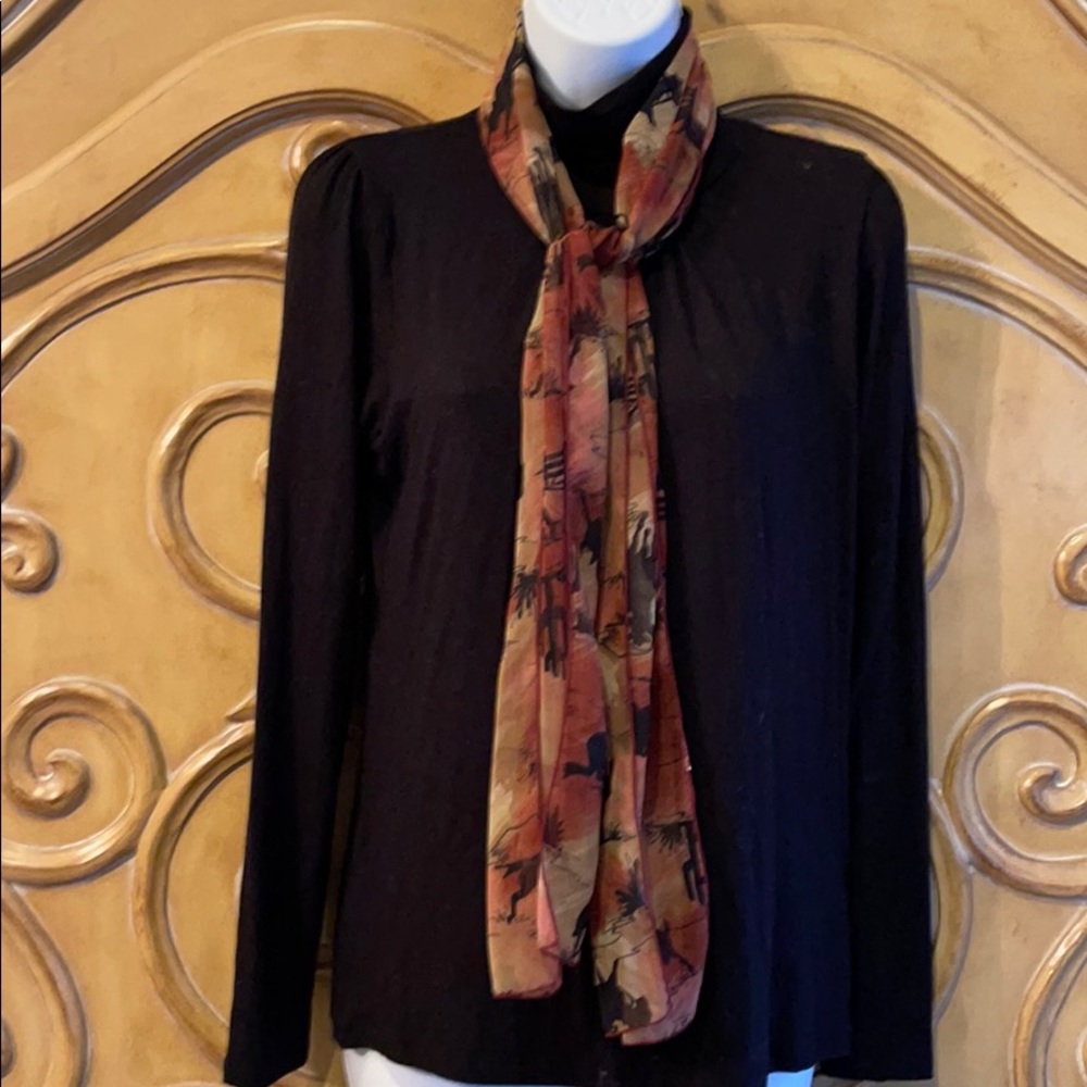 Western Sheer Scarf